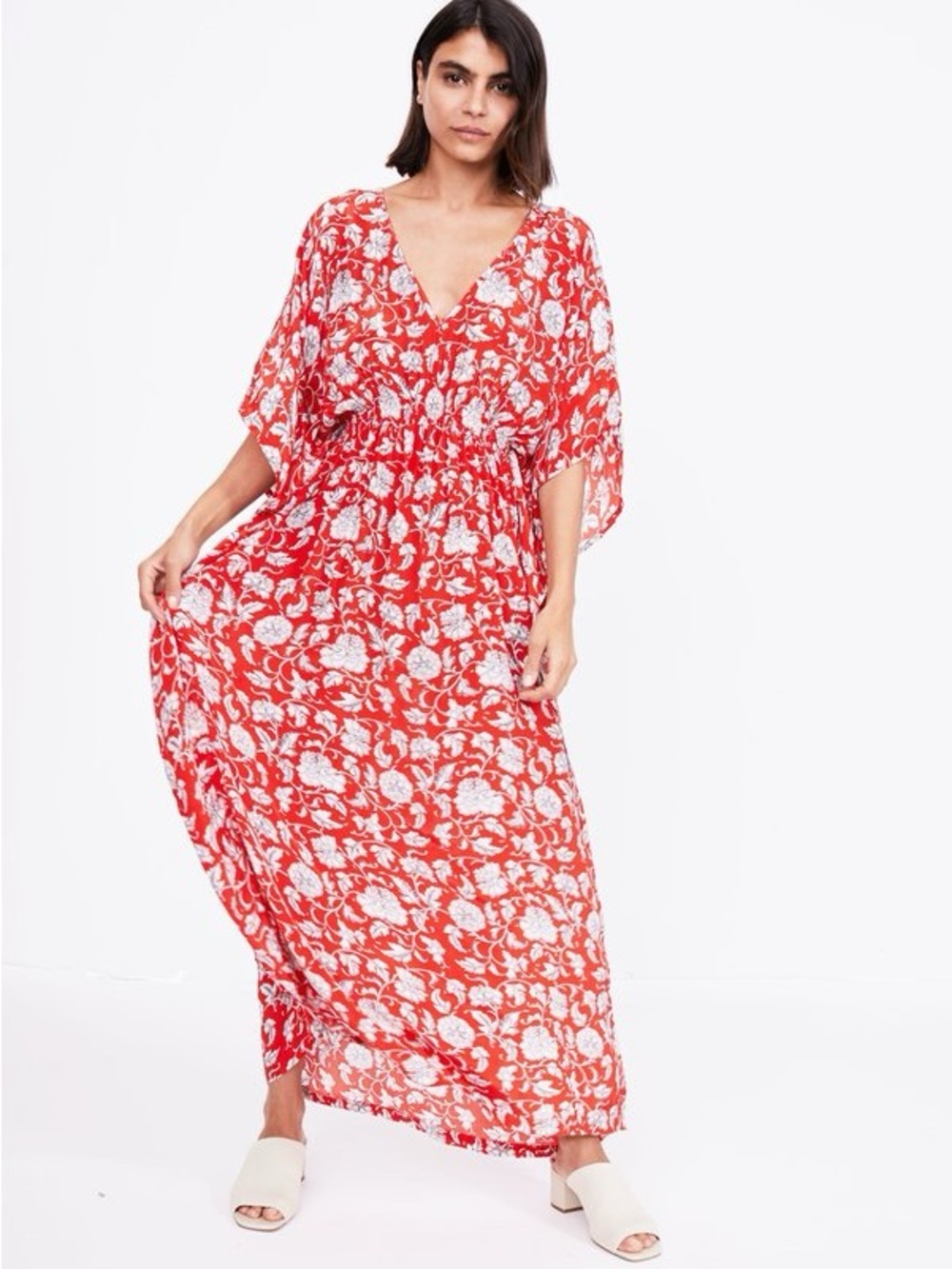RUJUTA SMITH Marie cinch kaftan size M/L